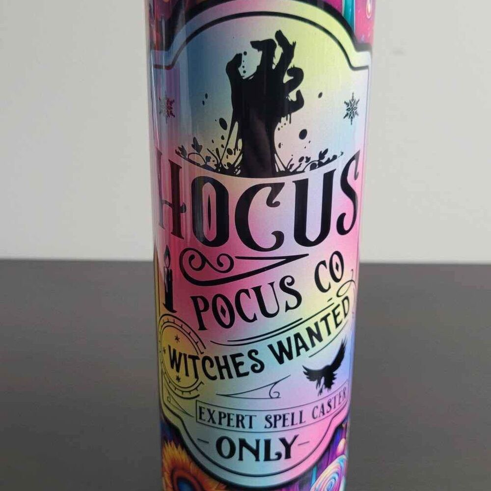 20 oz hocus pocus stainless steel tumbler